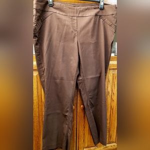 Kim Rogers, 24W Short, Brown knit jeans